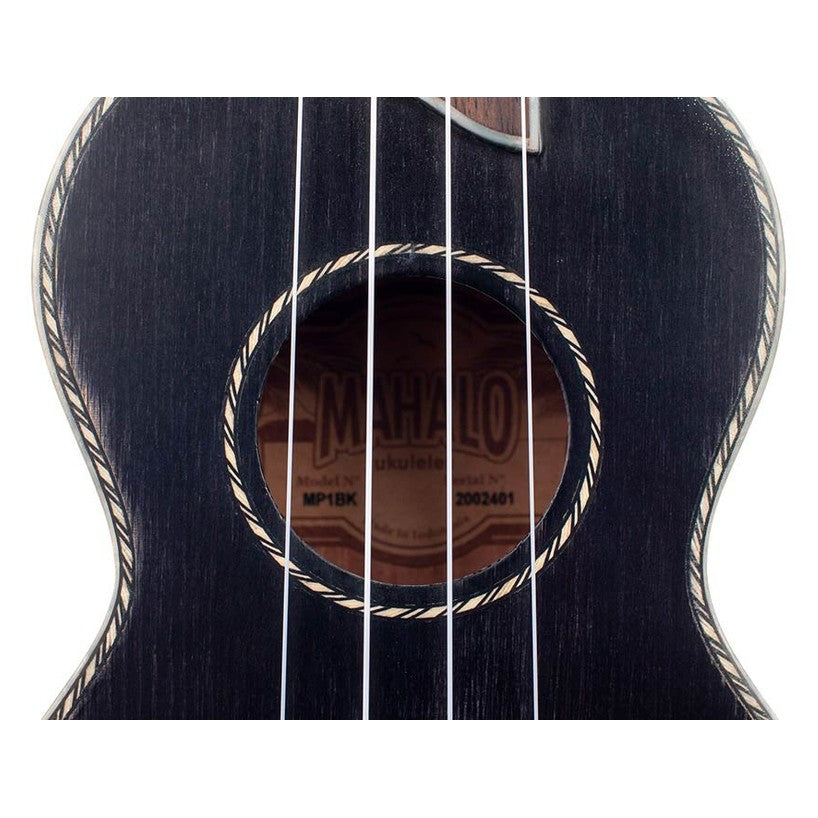 Mahalo MP1BK Pearl Series Sopraan Ukulele