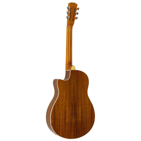Royall KOA12SC Tricone Resonator 12-Fret – Hawaïaans Koa, Cutaway, T-Style Pickup, Softcase