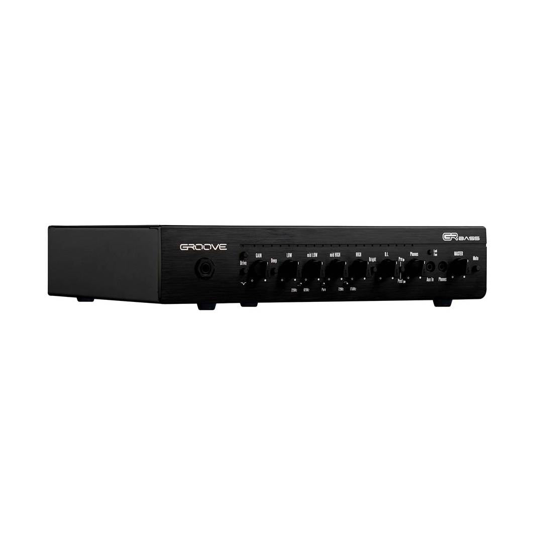 GR Bass GROOVE1200 Basversterker Top – 1200W, Buispreamp, Class D, DI & FX Loop