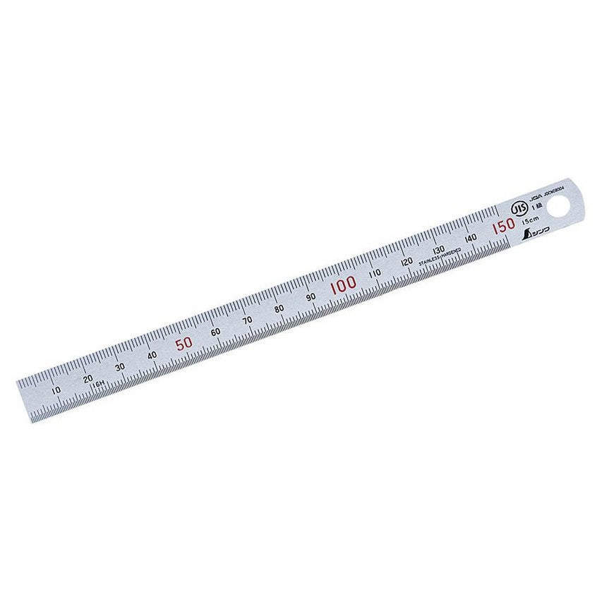 Hosco TL-RU150 RVS Liniaal – 15 cm