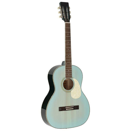 Richwood HSP-55-LB Heritage Series parlor akoestische westerngitaar licht blauw