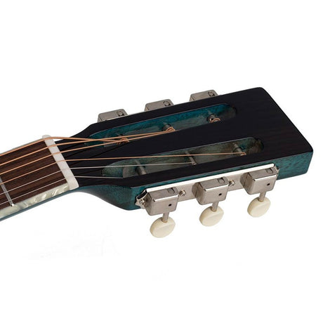 Richwood HSP-55-LB Heritage Series parlor akoestische westerngitaar licht blauw