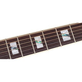 Richwood HSJS-42-TBK Heritage Series jumbo akoestische western gitaar zwart