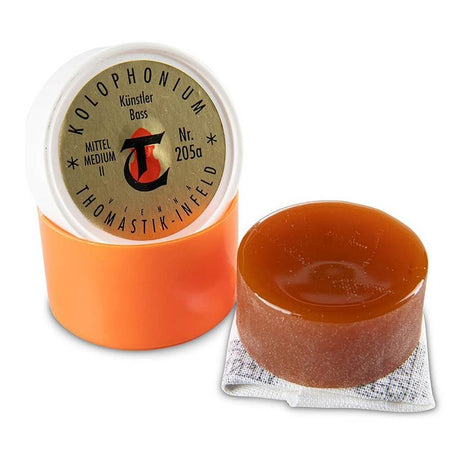 Thomastik Infeld TH-205A-2 Artist rosin for double bass, larch resin, round, 2 medium