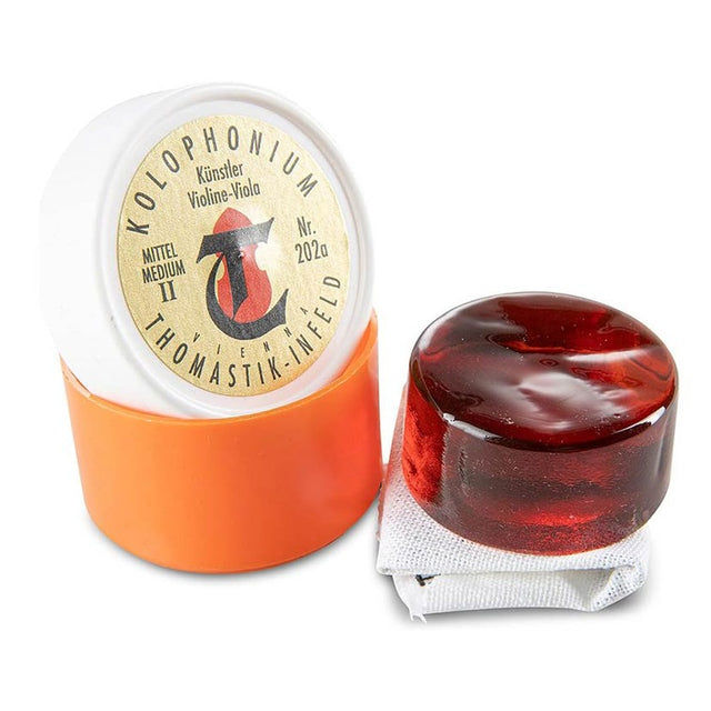 Thomastik Infeld TH-202A-2 artist rosin for violin, larch resin, round, 2 medium