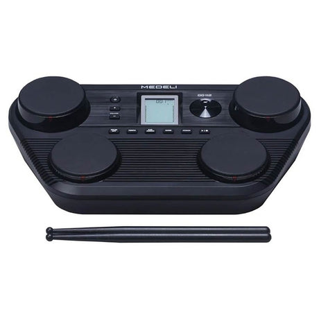 Medeli DD112 BK drumcomputer met 4 drum pads