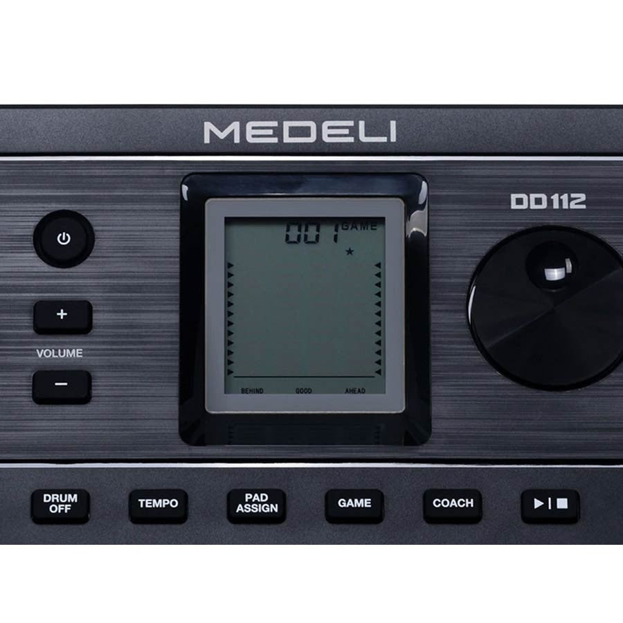 Medeli DD112 BK drumcomputer met 4 drum pads
