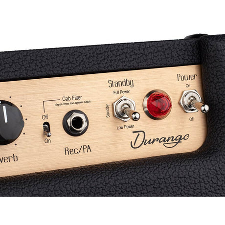 Koch Durango 12 D12/C112BS Gitaarversterker – 12W Buizencombo met Reverb en Speaker Simulatie