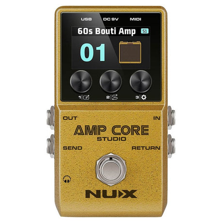 NUX NCA-1 amp modeler effect pedaal Aemp Core Studio