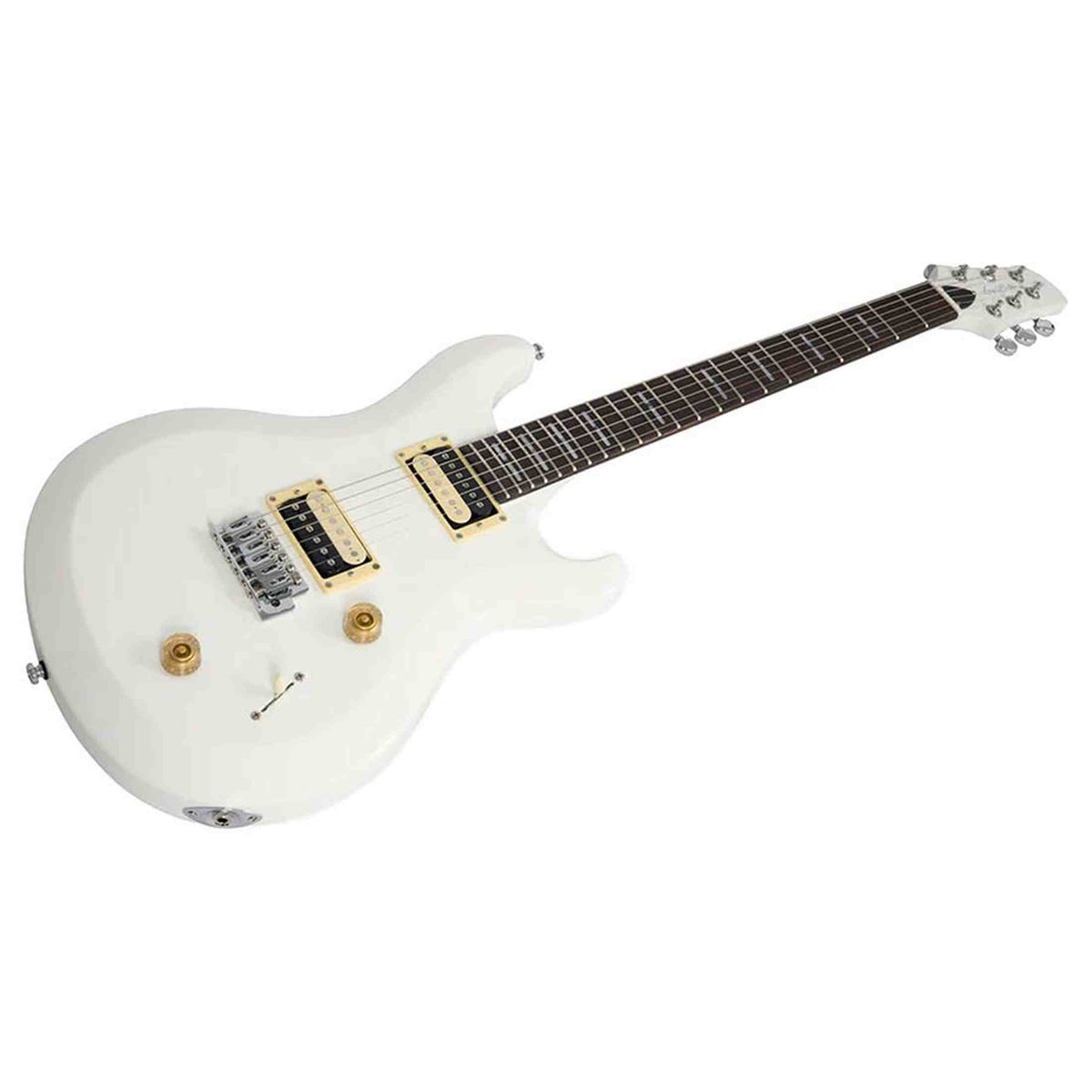 Sire Q3/AWH Larry Carlton elektrische gitaar – Q-Style, mahonie body, Antique White, HH-configuratie, coil-split, 22 frets