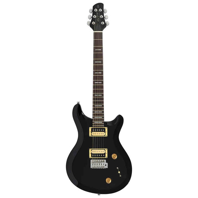 Sire Q3/BK Larry Carlton elektrische gitaar – Q-Style, mahonie body, Black, HH-configuratie, coil-split, 22 frets