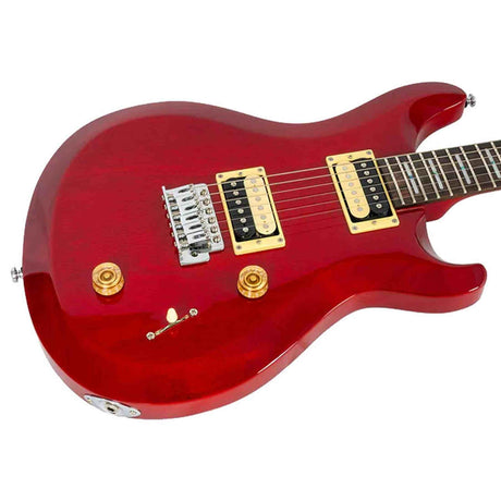 Sire Q3/VCH Larry Carlton elektrische gitaar – mahonie body, HH-configuratie, Vintage Cherry