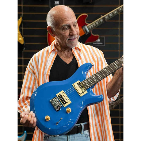 Sire Q3/MB Larry Carlton elektrische gitaar – mahonie body, HH-configuratie, Midnight Blue