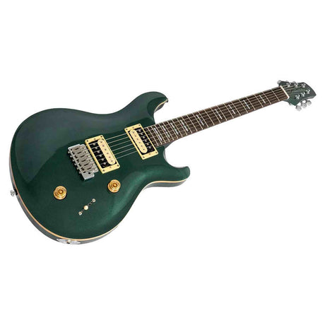 Sire Q7/MGO Larry Carlton elektrische gitaar – mahonie + maple top, HH-configuratie, Metallic Gold