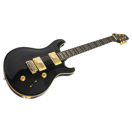 Sire Q7/BK Larry Carlton elektrische gitaar – mahonie + maple top, HH-configuratie, Black
