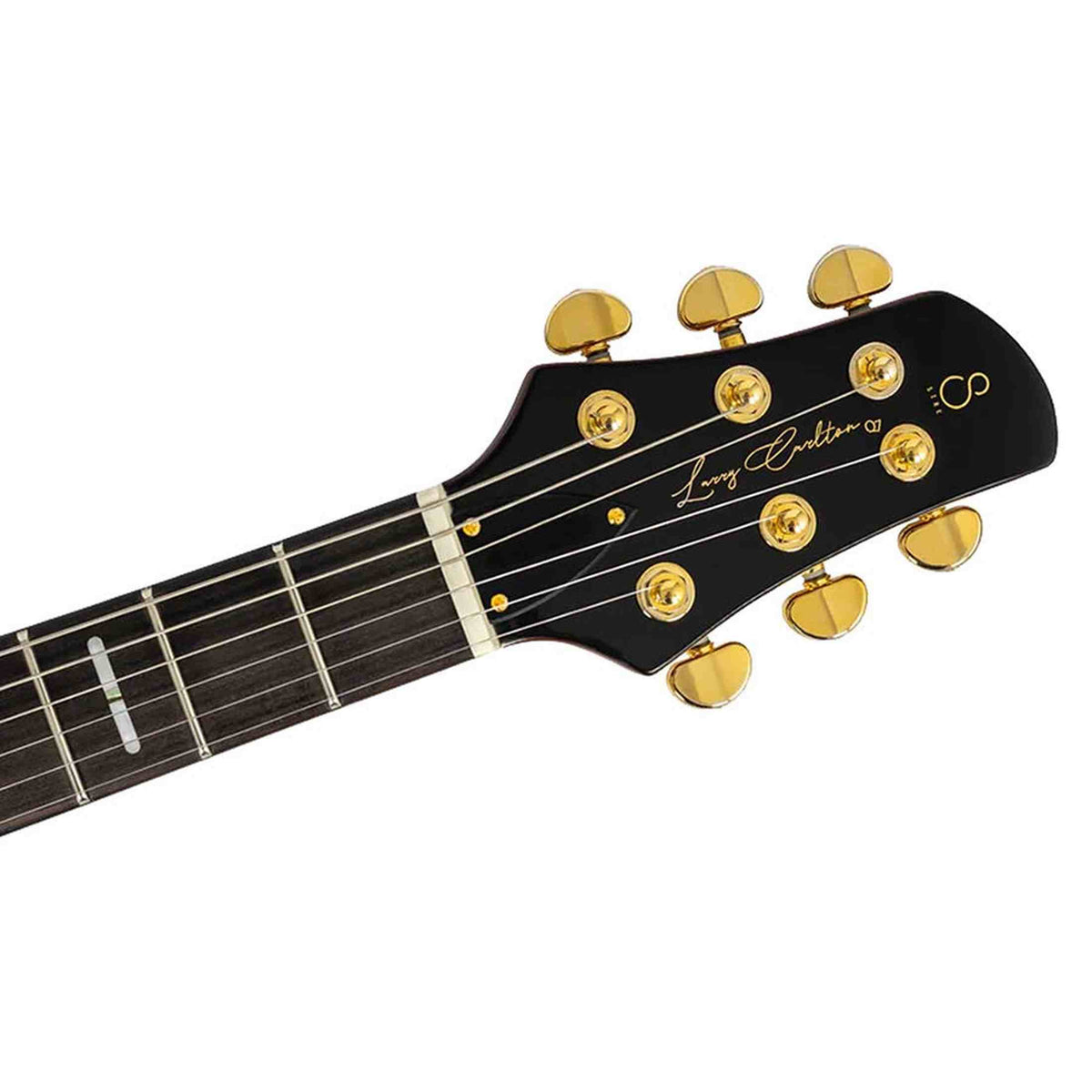 Sire Q7/RSP Larry Carlton elektrische gitaar – mahonie + maple top, HH-configuratie, Red Sparkle