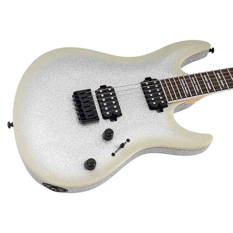 Sire Y5/SPS Larry Carlton elektrische gitaar – alder body, HH-configuratie, Silver Sparkle