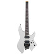 Sire X6H6/SSP elektrische gitaar – Headless, mahonie met maple top, Silver Sparkle, HH-configuratie, stainless frets, met gigbag