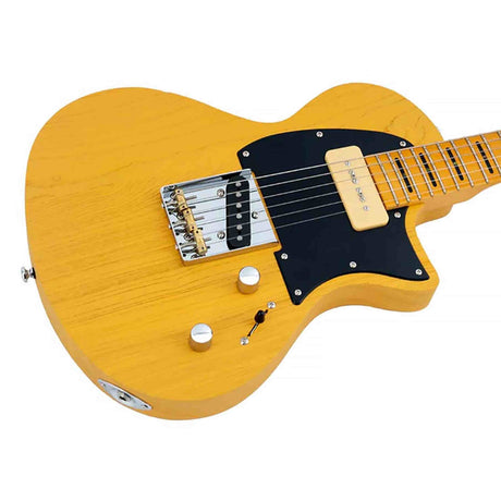 Sire I5T/BSB elektrische gitaar – T-Style, sandblasted swamp ash, Butterscotch Blonde, P90 pickups, locking tuners