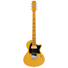 Sire I5T/BSB elektrische gitaar – T-Style, sandblasted swamp ash, Butterscotch Blonde, P90 pickups, locking tuners