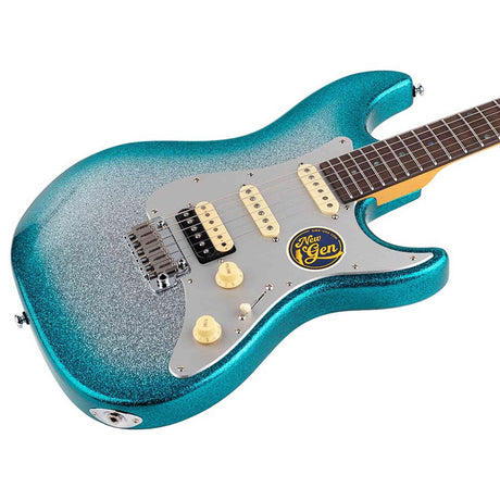 Sire S7N HSS/SBS New Gen Larry Carlton elektrische gitaar – S-Style, alder body, Skyburst Sparkle, HSS-configuratie, stainless steel frets