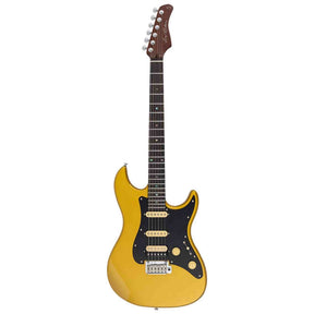 Sire S7N HSS/MGO New Gen Larry Carlton elektrische gitaar – S-Style, alder body, Metallic Gold, HSS-configuratie, stainless steel frets