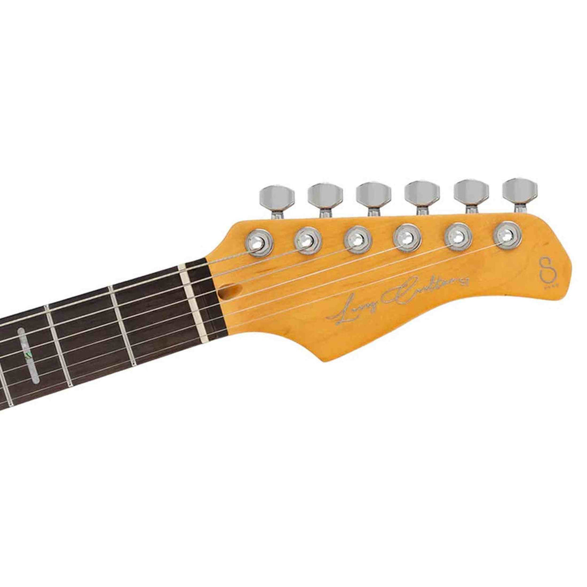 Sire S7N FM/TBK New Gen Larry Carlton elektrische gitaar – S-Style, flamed alder body, Transparent Black Satin, HSS-configuratie, stainless steel frets