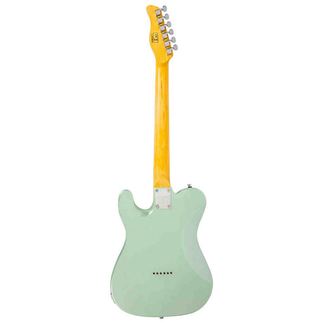 Sire T3N/SGM elektrische gitaar – T-Style, Indonesisch mahonie, Surf Green Metallic, stainless frets