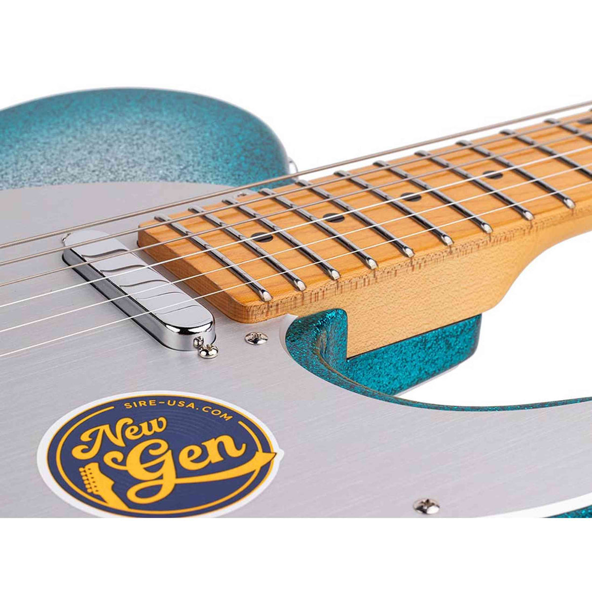 Sire T7N/SBS elektrische gitaar – T-Style, North American Alder, Skyburst Sparkle, stainless frets, locking tuners