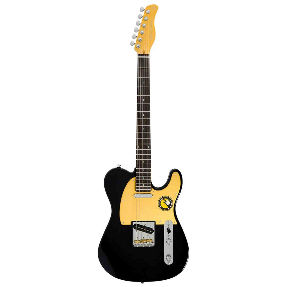 Sire T7N/BK elektrische gitaar – T-Style, North American Alder, Black, stainless frets, locking tuners