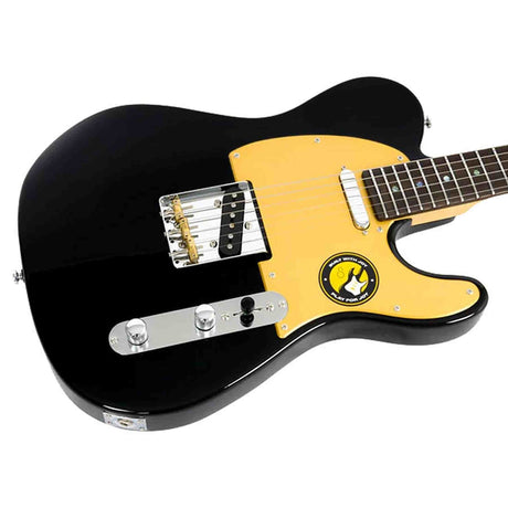 Sire T7N/BK elektrische gitaar – T-Style, North American Alder, Black, stainless frets, locking tuners