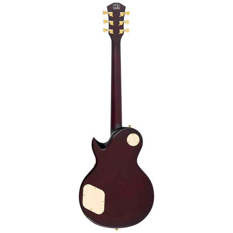 Sire L7VN/TS elektrische gitaar – L-Style, mahonie met flamed maple top, Tobacco Sunburst, P90 pickups, stainless frets, locking tuners