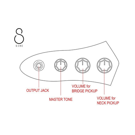 Sire V5 A4/TP Marcus Miller Basgitaar Tide Pool