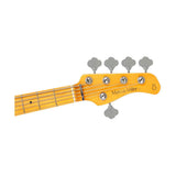 Sire P5 A5/MGO Marcus Miller basgitaar 5-snarige passieve P-stijl bas in Metallic Gold
