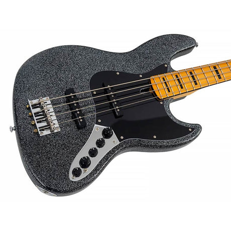 Sire V7+ A4/BKS Marcus Miller 4-snarige actieve basgitaar Black Sparkle