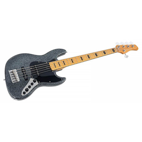 Sire V7+ A5/BKS Marcus Miller 2nd Gen 5-snarige Black Sparkle basgitaar