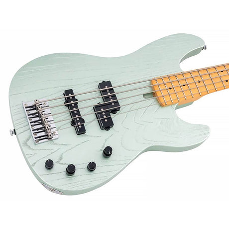 Sire P6 5/SGM Marcus Miller 5-snarige actieve basgitaar Surf Green Metallic