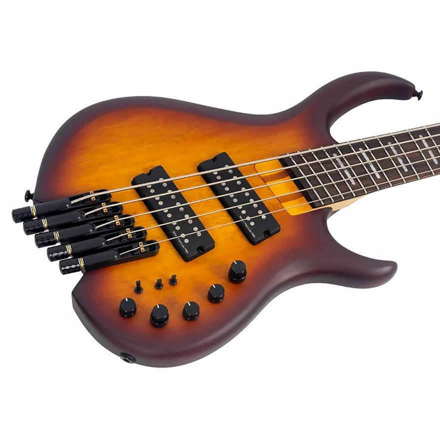 Sire M6H 5/TSS Marcus Miller M6 Series headless 5-snarige actieve basgitaar tobacco sunburst satin