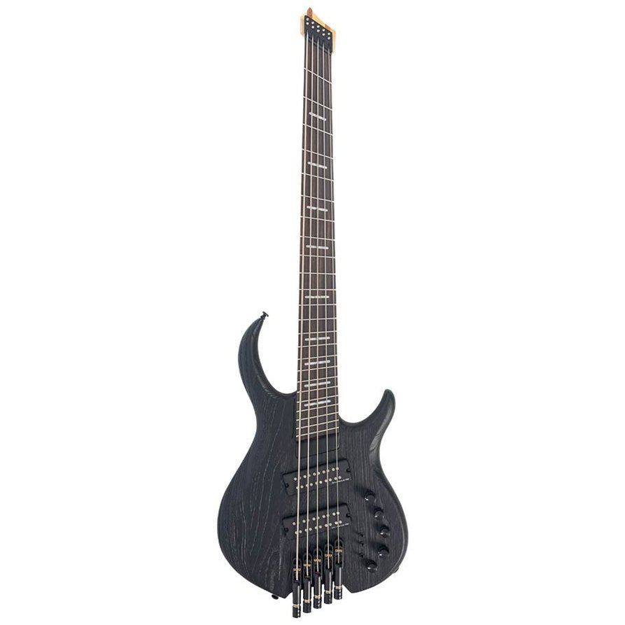Sire M6H 5/BKS Marcus Miller M6 Series headless 5-snarige actieve basgitaar sandblasted black