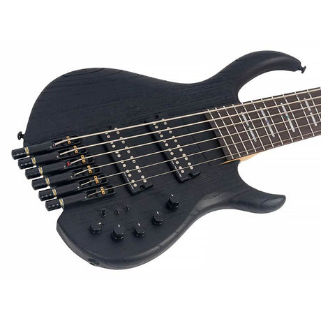 Sire M6H 6/BKS Marcus Miller M6 Series headless 6-snarige actieve basgitaar sandblasted black