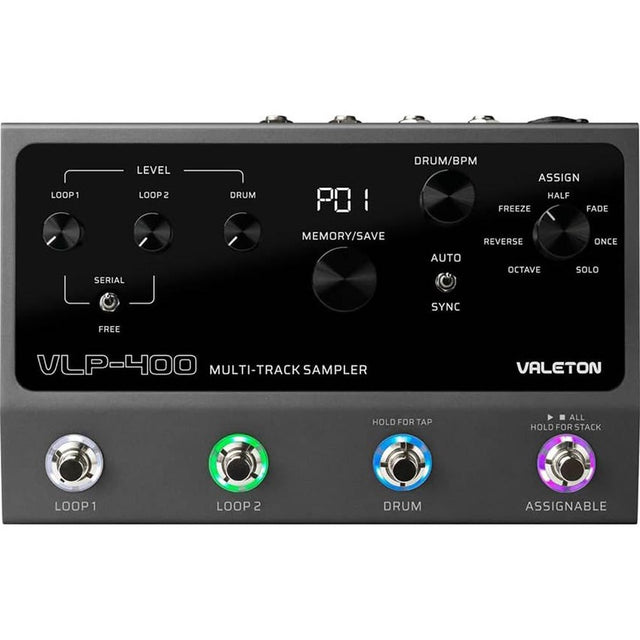 Valeton VLP-400 Multi-track looper & drum patterns