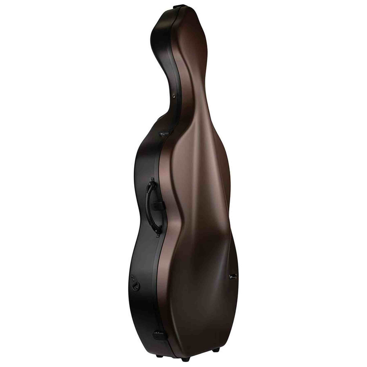 BAM BONB1003XLMN Bonbon cellokoffer 4/4 zwart met bruine bovenkant 4 kg
