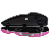 BAM BONB2004XLWVT Bonbon vioolkoffer 4/4 fuchsia paars met witte top