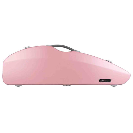 BAM BONB2004XLROW Bonbon vioolkoffer 4/4 wit met lichtroze top