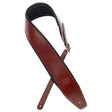 Gaucho GST-810-LBR Ergoline Series gitaarriem licht bruin