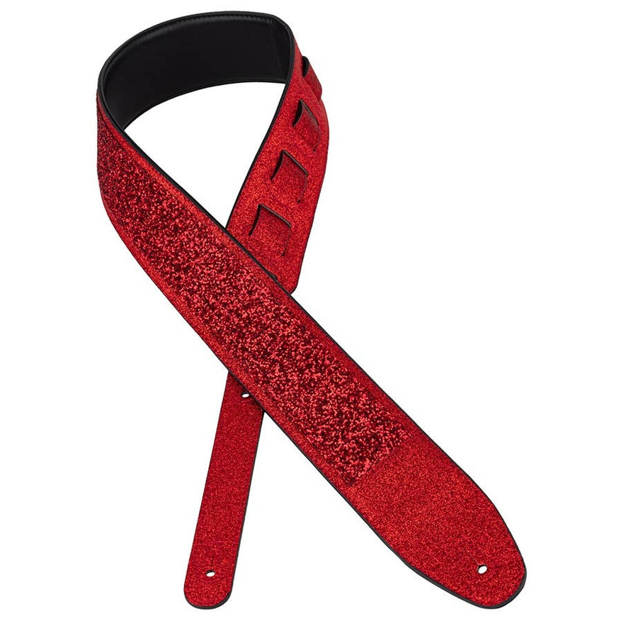 Gaucho GST-250-RD Sparkling Series gitaarriem rood