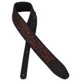 Gaucho GST-250-BK Sparkling Series gitaarriem zwart