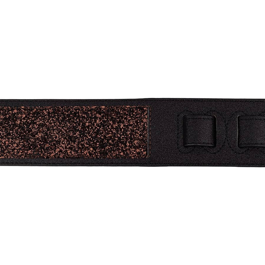 Gaucho GST-250-BK Sparkling Series gitaarriem zwart