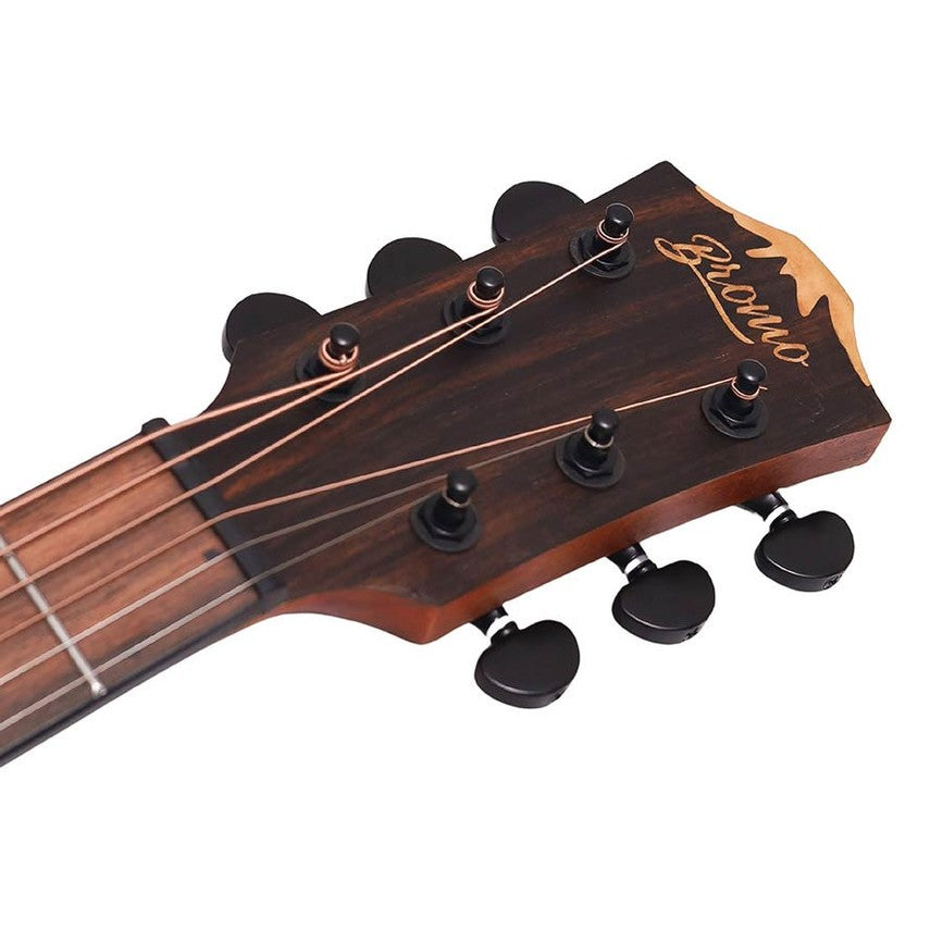 Bromo BAA8S Appalachian Series Mini Jumbo naturel akoestische western gitaar