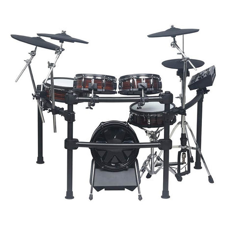 Medeli MZ923 Elektronisch Drumstel met Mesh Heads en Vintage Rosewood Afwerking